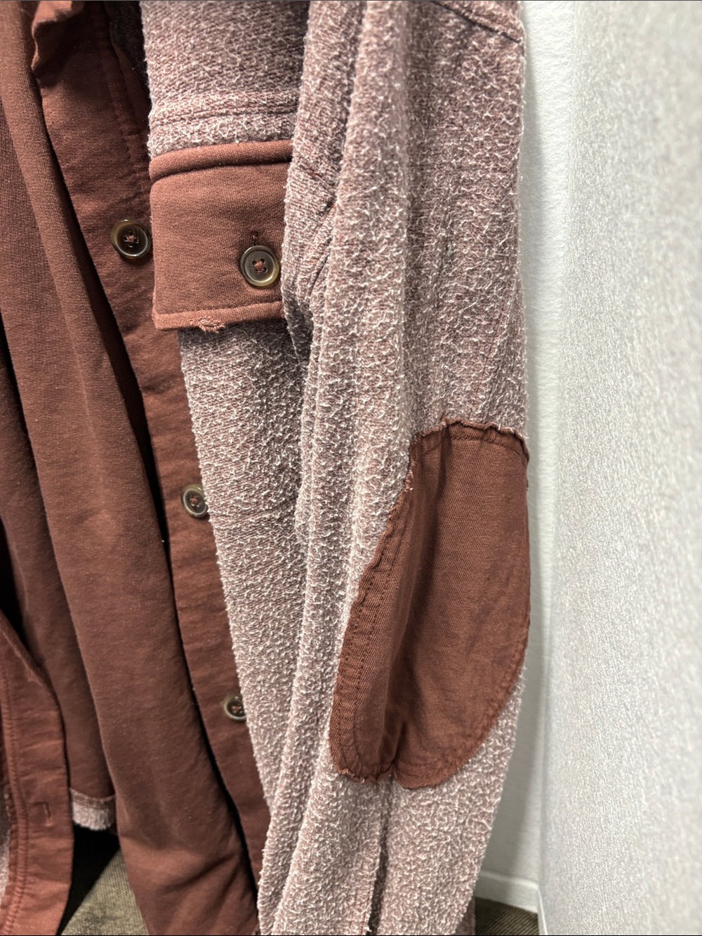 Free People Ruby Distressed Oversized Shacket - Picture 4 of 8